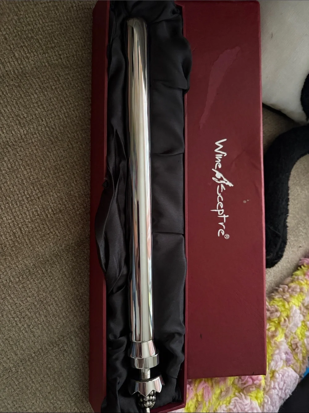 🐻 WINE SCEPTRE stainless steel wine chiller stick